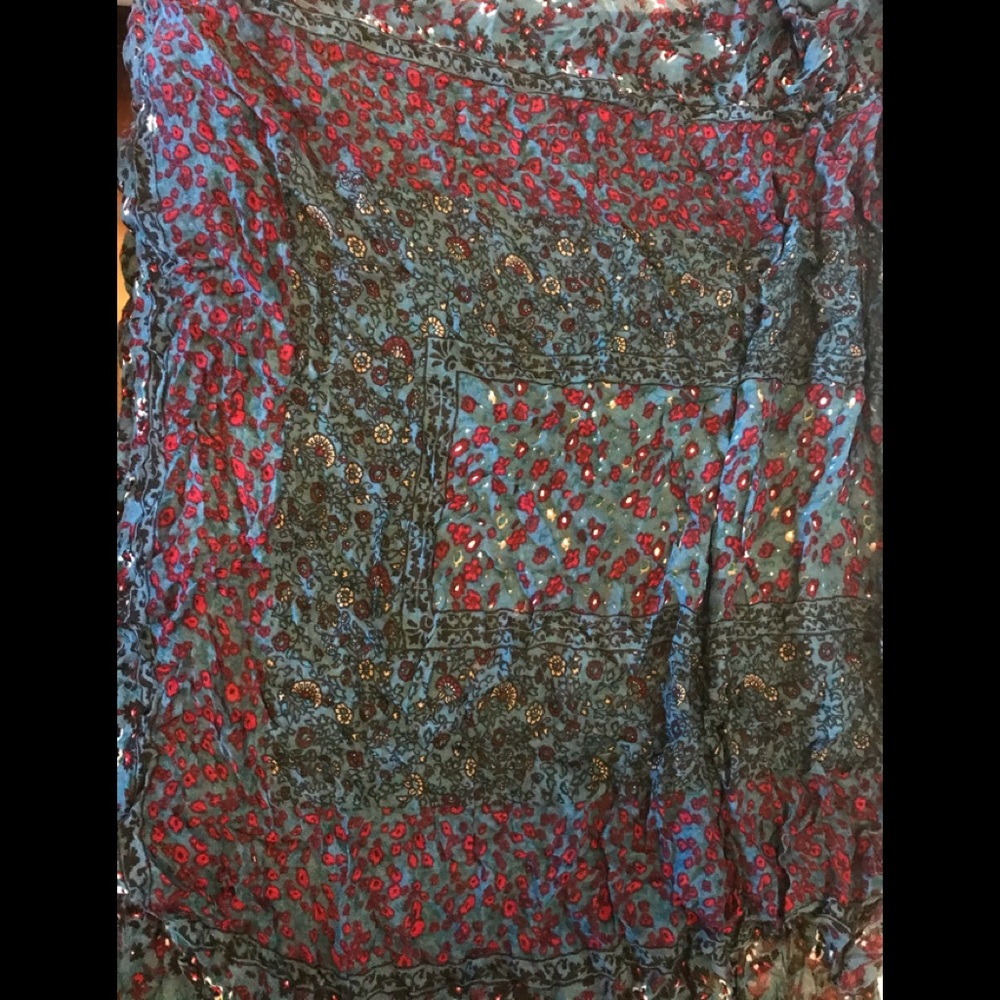 Infinity Bohemian Print Scarf - Picture 2 of 3
